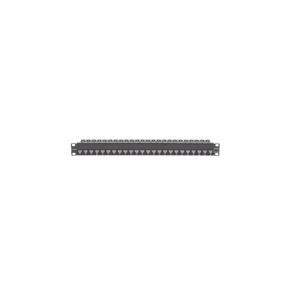 SIEMON Z6AS-PNL-24K Patch Panel Z-MAX de 24 puertos Bli