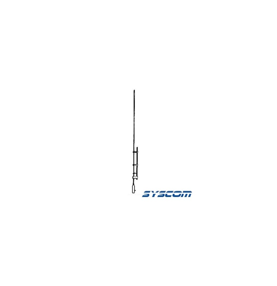 Syscom SJ-POLE Antena Base VHF Omnidireccional Rango de