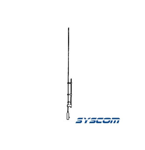 Syscom SJ-POLE Antena Base VHF Omnidireccional Rango de