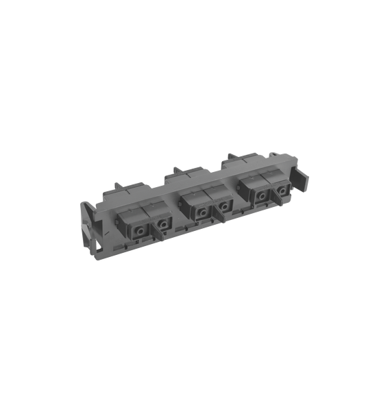 SIEMON RIC-F-SC6-01 Placa acopladora de Fibra Óptica Qu