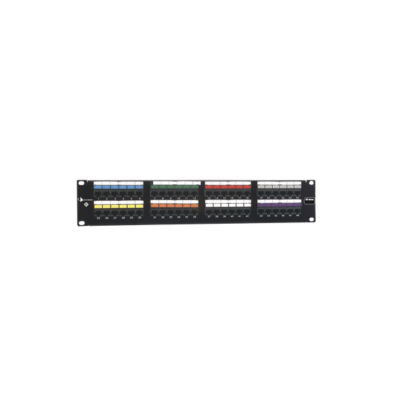 SIEMON HD6-48 Patch Panel UTP HD6 de 48 puertos Precarg