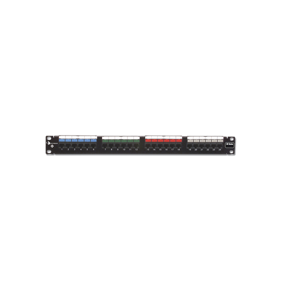 SIEMON HD6-24 Patch Panel UTP HD6 de 24 puertos Precarg