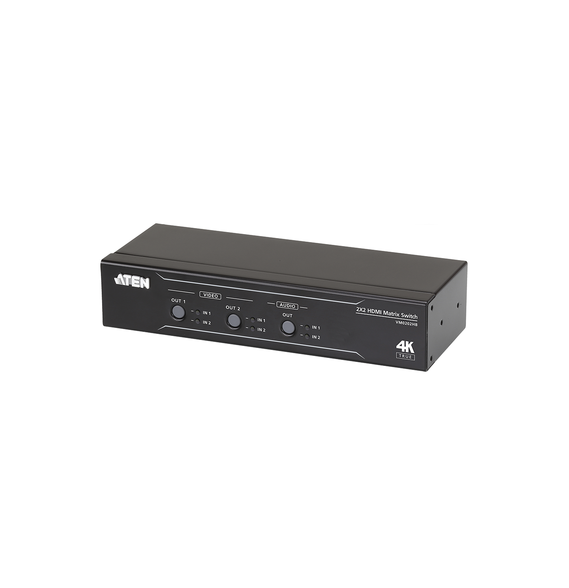 ATEN VM0202HB Conmutador matricial HDMI 2 x 2 True 4K c