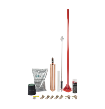 TOTAL GROUND KIT-MASTER-01-V2 Kit Pararrayo con Punta e