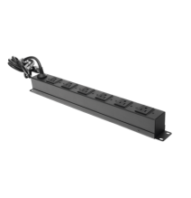 THORSMAN TH-TCM-6C Tomacorriente multiple horizontal pa