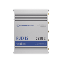 Teltonika RUTX12 Router Industrial LTE (4.5G) cat 6 Dob