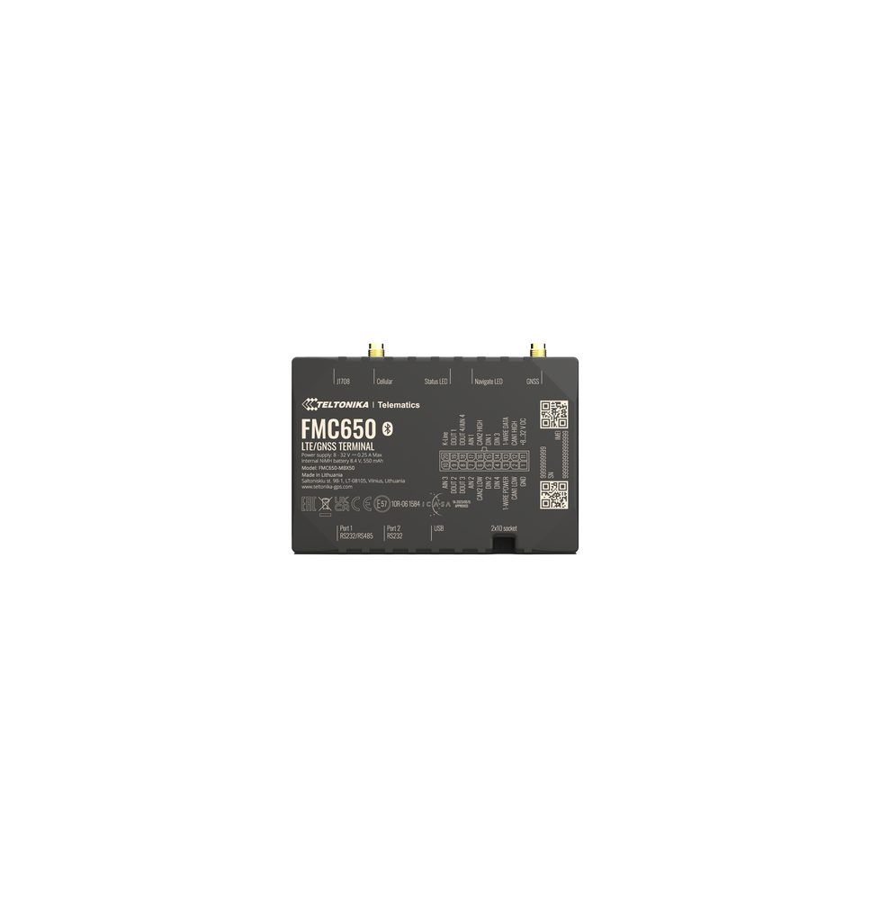 Teltonika FMC650 Profesional Rastreador Vehicular (GPS)