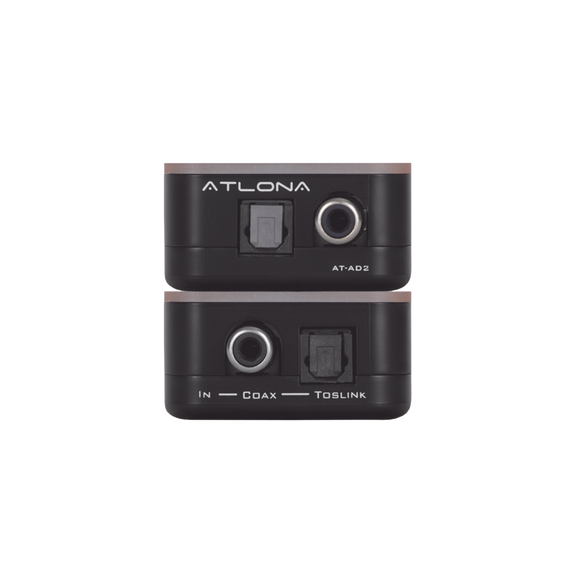 ATLONA AT-AD2 Convertidor de audio digital coaxial y To