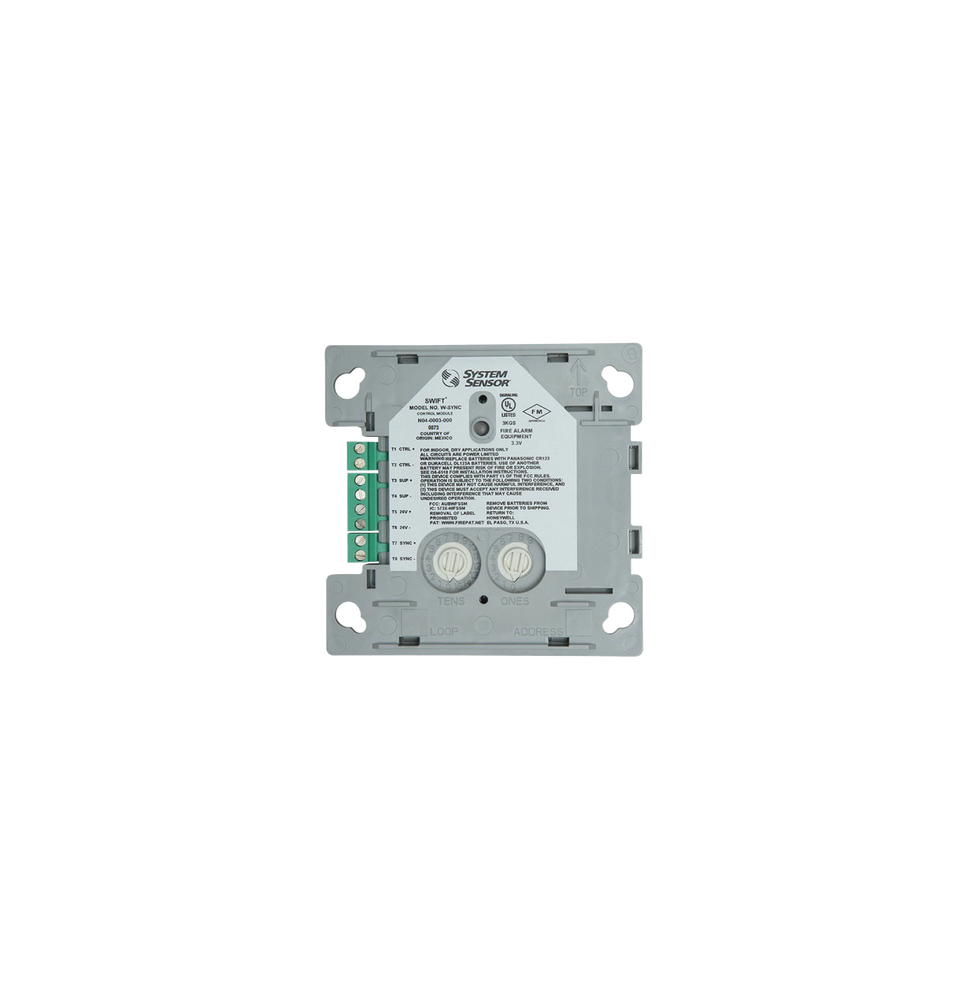 SYSTEM SENSOR W-SYNC Módulo de Sincronización Inalámbri