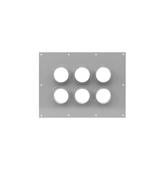 SYSCOM TOWERS STEP423 Placa Pasamuro Con Capacidad de 6