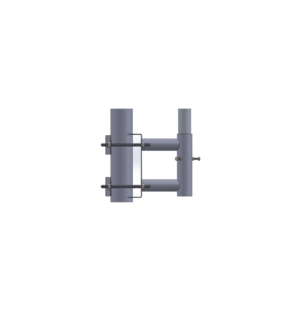 SYSCOM TOWERS SS-OP-TM Adaptador para Colocar Mástil (t