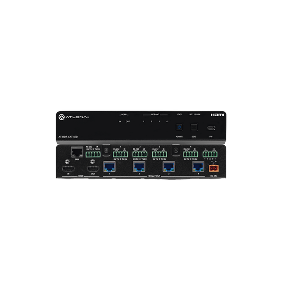 ATLONA AT-HDR-CAT-4ED Amplificador de distribución de a