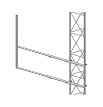 SYSCOM TOWERS SBL-45G Brazo tipo "F" para tramos STZ-45