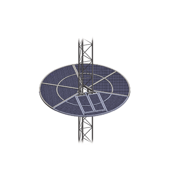 SYSCOM TOWERS SOM-30 Sistema Anti Escala tipo Sombrilla