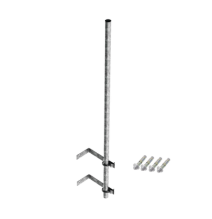 SYSCOM TOWERS SMR-P2 Mástil de 3 m de 1-1/2" diámetro c