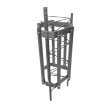 SYSCOM TOWERS SM-HEX-45G Herraje para 6 antenas sectori