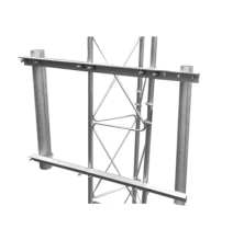 SYSCOM TOWERS SBL-UNI-2GD Brazo Lateral Doble Para Torr