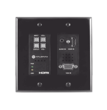 ATLONA AT-HDVS-200-TX-WP-BLK  TX ONLY  TWO-INPUT WALL P