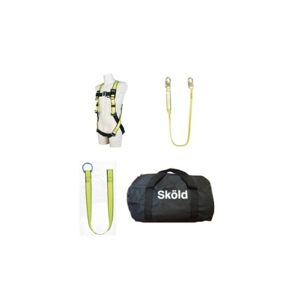 VARIOS SKIT065 Kit Arnés de seguridad con Amortiguador