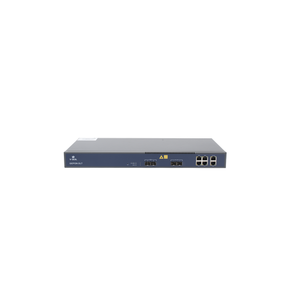 V-SOL V1601E02-DP OLT de 2 puertos EPON con 6 puertos U