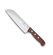 VICTORINOX 6.8520.17G Cuchillo Santoku Wood de 17 cm Fi