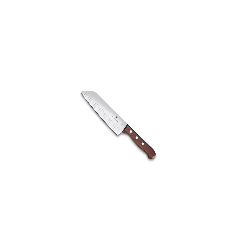 VICTORINOX 6.8520.17G Cuchillo Santoku Wood de 17 cm Fi