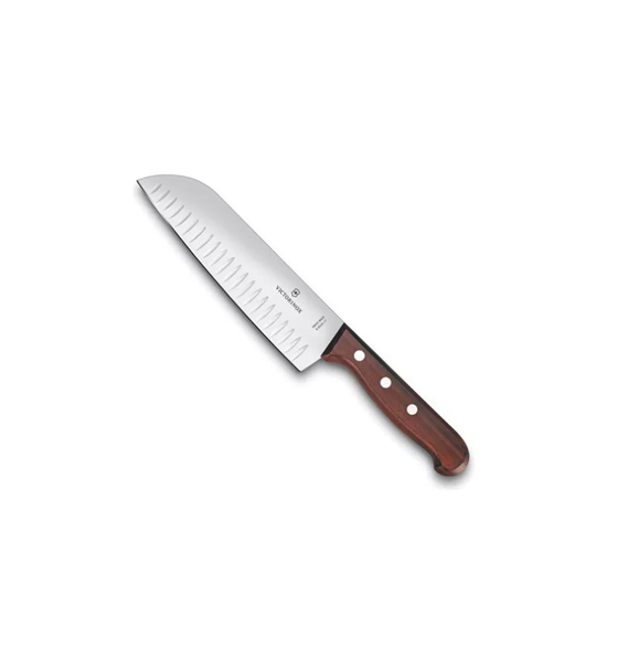 VICTORINOX 6.8520.17G Cuchillo Santoku Wood de 17 cm Fi