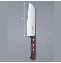 VICTORINOX 6.8500.17G Cuchillo Santoku Wood de 17 cm Fi