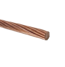 VIAKON A084/50M Cable de Cobre Desnudo Semiduro 7 Hilos