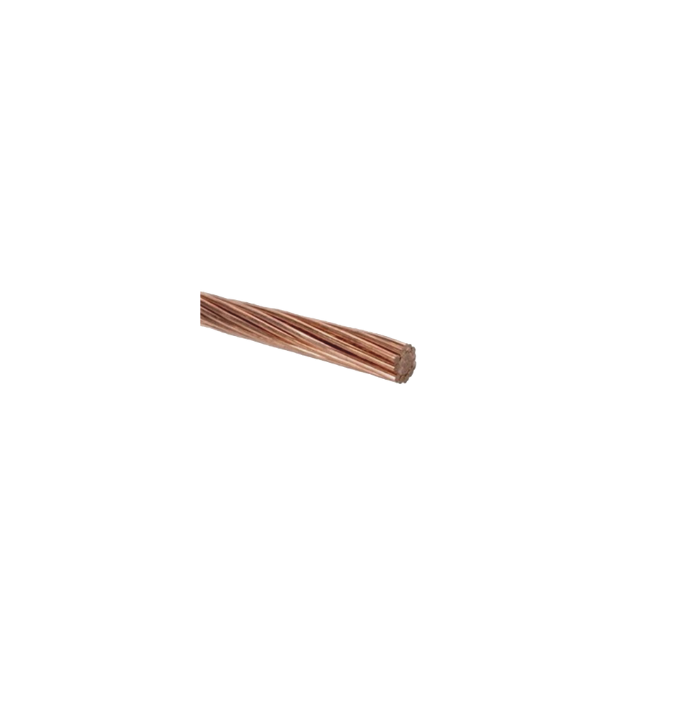 VIAKON A084/50M Cable de Cobre Desnudo Semiduro 7 Hilos