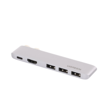 UGREEN 60559 HUB USB-C (Thunderbolt 3) 5 en 2 | 1 Puert