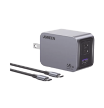 UGREEN 25870 Cargador de 65W serie Nexode Pro | 3 Puert