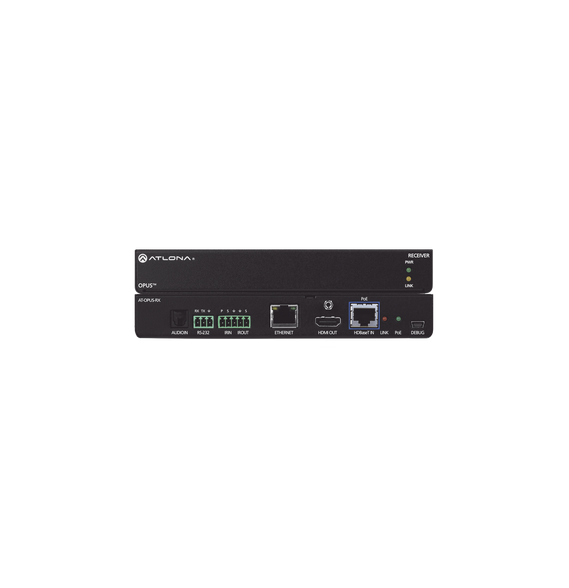 ATLONA AT-OPUS-RX 4K HDR HDBaseT RX para matrices de co