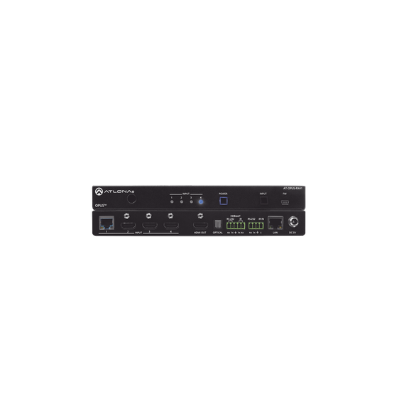 ATLONA AT-OPUS-RX41 FOUR-INPUT 4K HDR SWITCHER WITH HDM