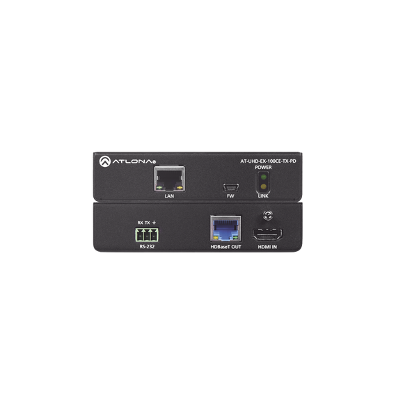 ATLONA AT-UHD-EX-100CE-TX-PD Transmisor HDBaseT 4K/UHD