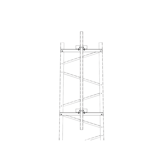 Trylon TRY-TFM7 Brazo para Sección  7 Torre Titan con H
