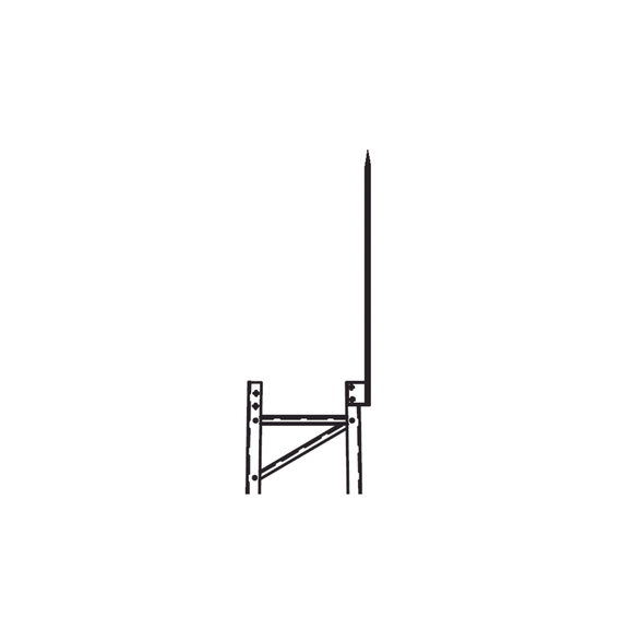 Trylon TRY-TLR Punta Pararrayo Maciza para Estructura d