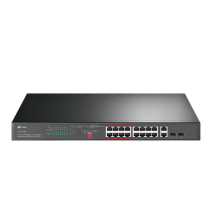 TP-LINK TL-SL1218MP Switch PoE+ No Administrable de 16