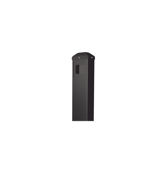 BEA 10-BOLLARD-BLK Pedestal tipo bolardo para montaje d