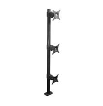 Winsted W-6473 Soporte Triple Vertical Fijo para Monito