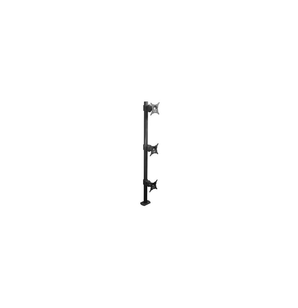 Winsted W-6473 Soporte Triple Vertical Fijo para Monito