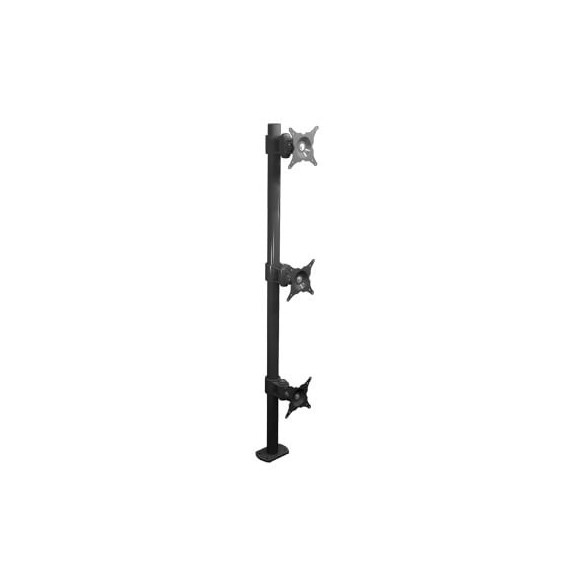 Winsted W-6473 Soporte Triple Vertical Fijo para Monito