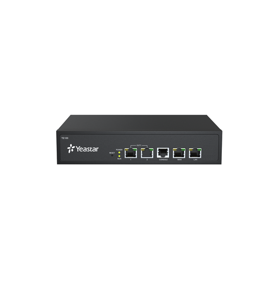 YEASTAR TE100 Gateway con 1 puerto E1/T1/J1 ideal para