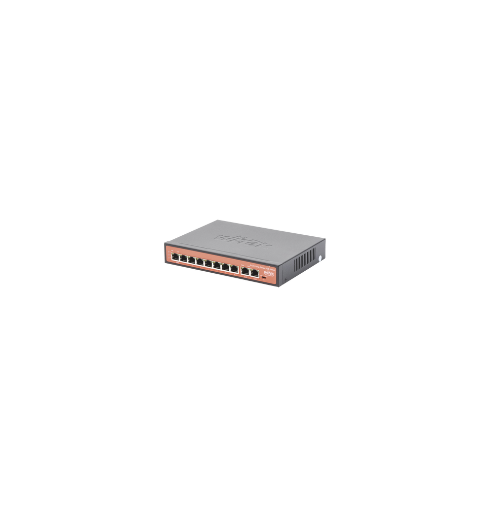 WI-TEK WI-PS210G Switch PoE No administrable / PoE de L