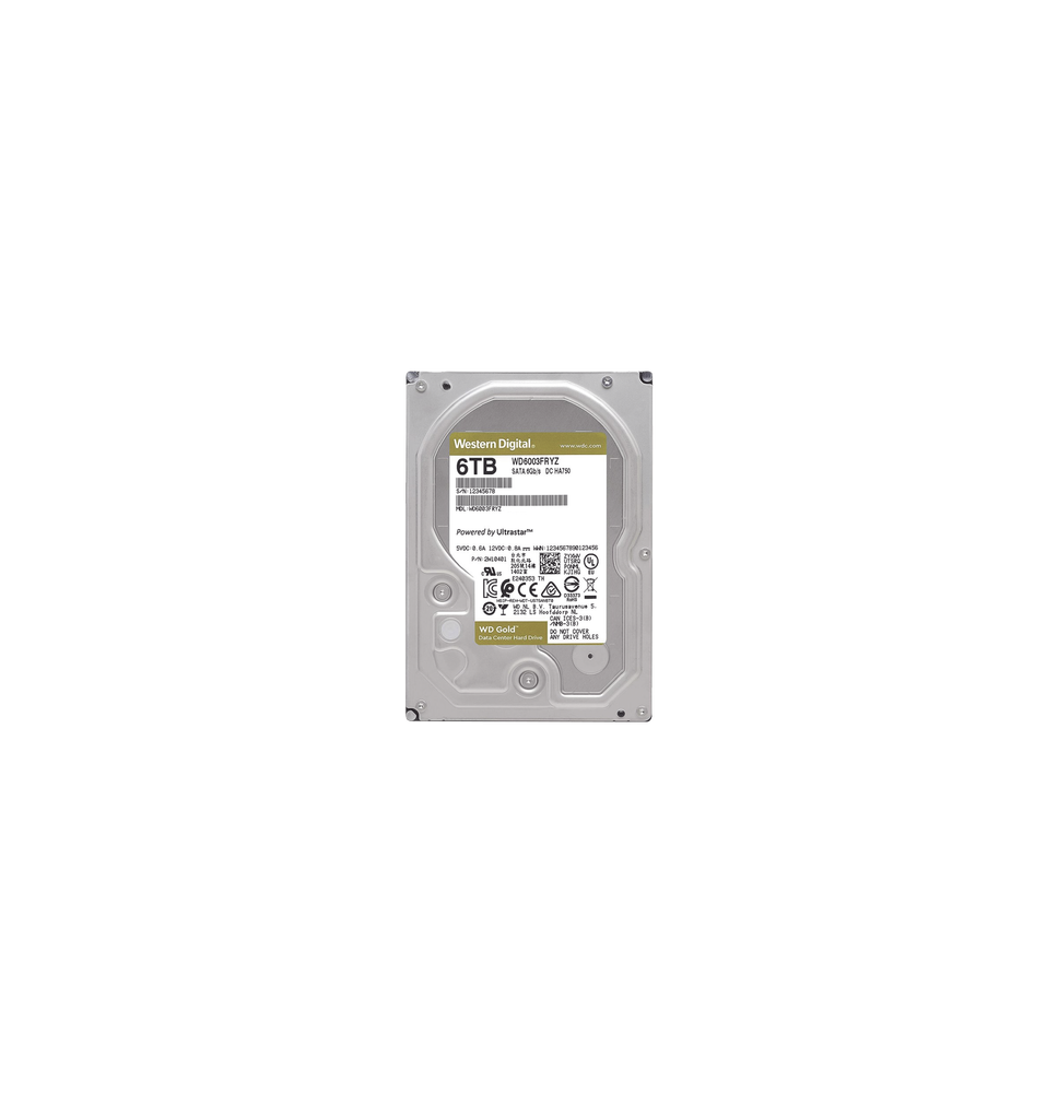 Western Digital (WD) WD6003FRYZ Disco Duro Enterprise 6