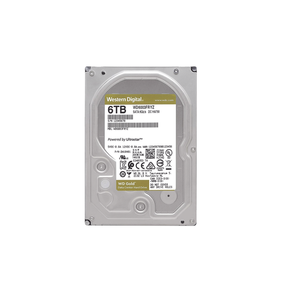 Western Digital (WD) WD6003FRYZ Disco Duro Enterprise 6