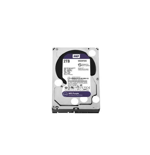 Western Digital (WD) WD20PURZ Disco Duro PURPLE de 2TB