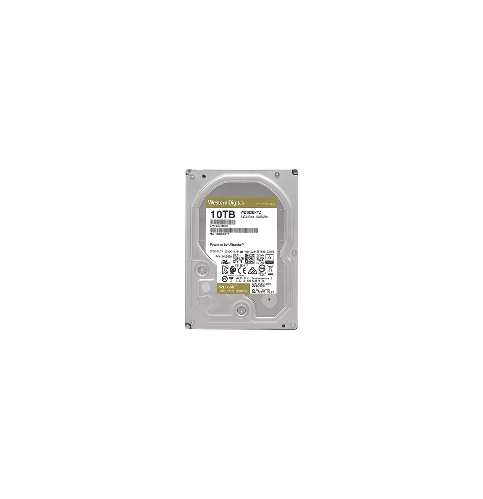 Western Digital (WD) WD102KRYZ Disco Duro Gold de 10 TB