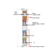 WAGO 750-601 FUENTE DE ALIMENTACIÓN 24 VCC PORTAFUSIBLE