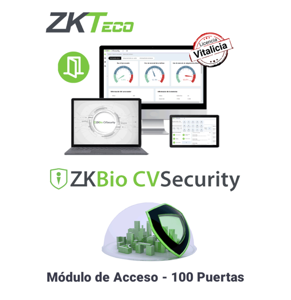 ZKTECO ZKT0740047 ZKTECO ZKBIOCVACP100 - Licencia Vital